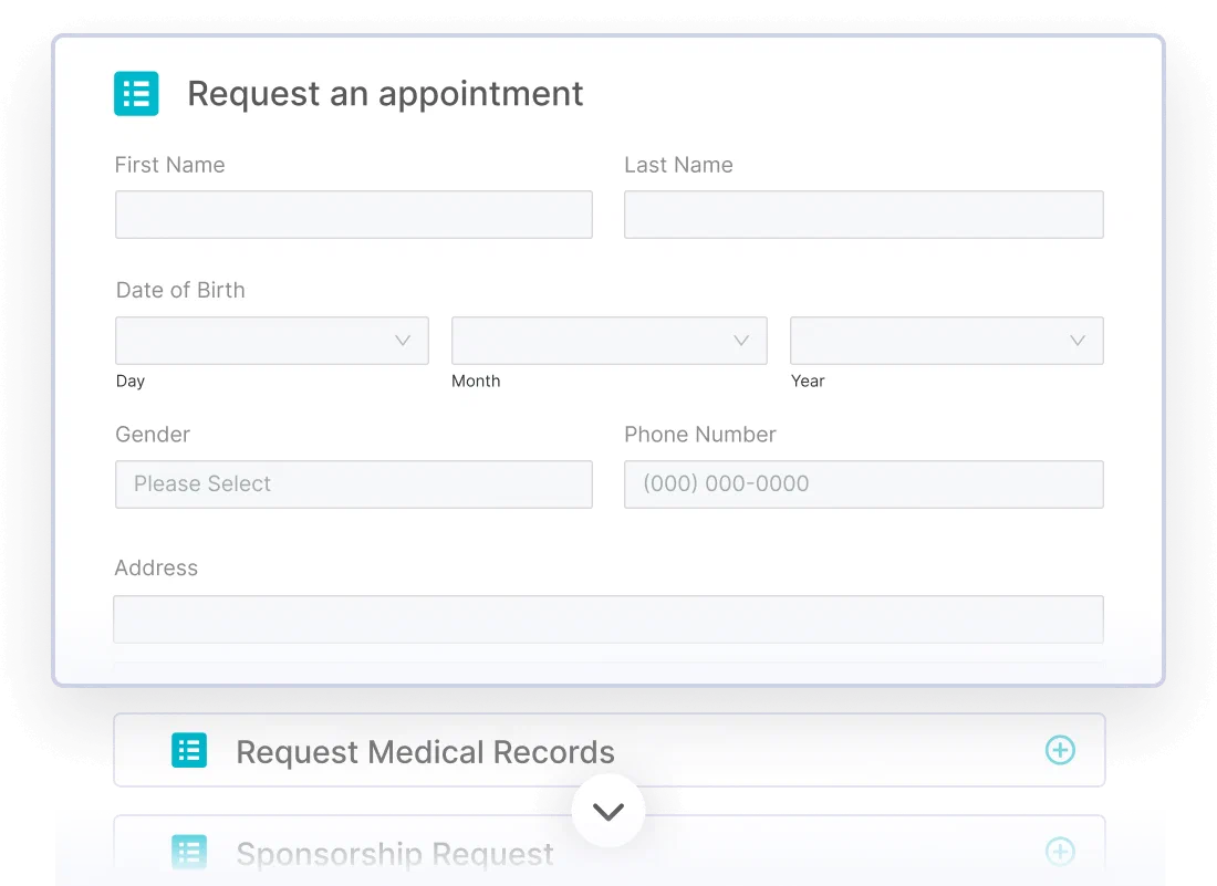 form template_practifly_hospital web | 314e Corporation